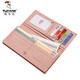 
Woodpecker (TUCANO) wallet women's top layer cowhide ladies long wallet ticket clip multiple card wallet practical birthday gift