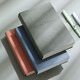 FARAMON A5 Épaissifié Notebook 736 pages A4 en cuir souple de haute valeur simple Extraits d'étudiants peut être personnalisé A4-bleu [Blank 736 pages]