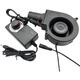 9733 horno de 220v estufa de aceite de desecho estufa de madera calefacción horno de calefacción 12v 2.94a ventilador de 12v + interruptor de control de velocidad se puede conectar a un hogar de 220V