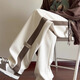 Pantalones informales de la NASA Base Men Spring and Summer Nuevos pantalones de patas rectas americanas Hombres Jóvenes Autumn Autumn Legal de pierna amplia Men Black XL (recomendado 120-150Jin [Jin equivale a 0.5 kg])