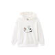 Liady Room Kinderbekleidung Jungen und Mädchen Kapuze -Sweatshirt Cartoon Buntes Fleece Top Winter Dunkelblau 120 cm/6 Jahre alt