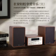 Anqiao S5 Wireless Bluetooth CD Pure Desktop Mini Desktop Combinación Hi-Fi Home Audio S5 Brown Speaker + CD Amplificador Estándar