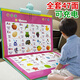 
Carlbee Children's Chinese and English Point Reading Books Children 0-3 Story Machine Voice Books Boys and Girls Learning Enlightenment Gifts Upgrade [Rechargeable] 56-side 28-page 3500 Readings