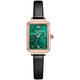 
Olis Green Water Ghost Brand Women's Watch Women's Light Luxury Niche Internet Celebrity Famous Watch Square Dish Small Green Watch 6624 Net-band Watch