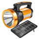 Thermorest Solar Charging Light Urgery Light Bright Flashlight Lampy Maison Mélange Mélange Multi-fonction à longue portée Procédure à main extérieure Portable 9900W Solaire / quad-lithium Double face / 100H USB