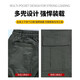 浩赢工作裤男劳保耐磨春夏季纯棉宽松户外电焊工地迷彩工作服裤子薄款 829款【夏款 四兜】弹力裤 175/XL码【120-140斤】
