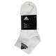 阿迪达斯（adidas）袜子运动袜男袜女袜中筒船袜休闲袜吸汗透气棉袜跑步纯色三双装 DZ9435/三双装/白色 4346（L）