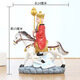 Sun Wukongs Figur Doll Monkey King Journey zu den West -Cartoon -Ornamenten Kinder Jungen Schüler Geschenke Home Accessoires [Reise zu den Westverzierungen] Vier Meister und Auszubildende a