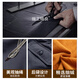 JEEP SPIRIT Jeep casual pants for men summer thin pure cotton work pants for men loose straight pants for large size middle-aged and elderly men's pants NHHS-9901 black plus velvet + light gray plus velvet XL (170-190Jin[Jin equals 0.5 kg])