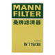 
MANNFILTER W719/38 oil filter filter suitable for Jaguar XF XJ XJR S-Type Land Rover Discovery