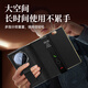Kaicai [bracelet anti-automne 丨 fenêtre intelligente] Convient pour Huawei Matext Mobile Case extraordinaire maître trois loldages Simple Light Luxury Flip Stand Ultra-Thin Full Cover Protection Case Huawei Mate XT-Xiang Black