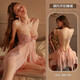 
Manyan sex underwear supplies suspenders sexy pure pajamas lace stepmother skirt sm shame thong uniform apricot 8339