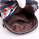 Maga diesjährige beliebte kleine Tasche für Frauen 2021 Neue Mode gedruckte Frauen kleiner Rucksack vielseitiger einschulterer Crossbody-Tasche Nylon Casual Small Square Bag Color Dots