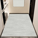 Dongsheng (Dong Sheng) Dongsheng Teppich Eingangstür Einfacher Eingangstür Leicht Luxus High-End Custom Balkon Schlafzimmer Wohnzimmer Eingangskorridor 3923 Hellgrau Custom 200x100 cm