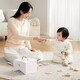 Yeehoo recién nacido REGATO 0-6 meses Baby Toy Baby Baby Gift Box Glue de dientes de gama alta calmante de luna llena