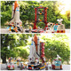 Gudi Children's Building Blocs Assembly Toys Small Pellets Boy Rocket Space Shuttle Model Birthday Toys 6-10-14 Years Space Shuttle Launch Pad 8815 (679 pièces)