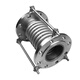 Shuoma 304 stainless steel compensator bellows metal bellows flange expansion joint expansion joint marine pipeline connection DN80 (national standard 304 flange)