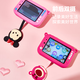 Disney children's camera digital camera student small camera for photography and travel special handheld portable touch screen birthday Christmas gift for boys and girls CX5 touch screen Minnie powder