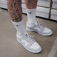 
Nike (NIKE) DUNK LOW Men's Low Top Skateboard Shoes DD1391 Gray White DD1391-103 42.5
