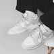 
Nike (NIKE) DUNK LOW Men's Low Top Skateboard Shoes DD1391 Gray White DD1391-103 42.5