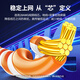 
Green Connection Class 7 network cable pure copper CAT7 10 Gigabit shielded network connection cable 1 meter Computer broadband household gaming e-sports twisted pair cable compatible with 2.5g finished jumper 11268