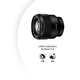 Sony (SONY) full-frame medium telephoto telephoto fixed focus portrait lens FE 85mm F1.8 + Blacksmith UV lens official standard