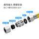 Submarine R150 gas pipe universal joint 304 stainless steel natural gas metal corrugated hose 150 cm