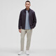 lululemon丨Zeroed In 男士运动夹克 *抓绒 LM3FQCS 夜幕黑 L