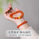 Fan Jialunnan red bracelet for women cherry red Baoshan ice red good luck gift full of raw mineral beaded beeswax high-end bracelet 6mm cherry bracelet
