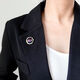 VAN OCEAN ANNORA Planet Universe Brooch Men and Women Couple Pin Collar Pin Cardigan Suit Jacket Four-pointed Star Cross Star A1421-1 Cross Ring Star A22-207