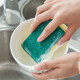 Qianhui dishwashing sponge kitchen rag scouring pad clean and degreasing sponge brush dishcloth 10 pieces