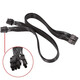 
Dust-suited Seasonic PSU P-860 P-1000 X-1050 Power Supply 12Pin to Dual 8pin Graphics Cable 12Pin to Dual 8pin Graphics Cable 60CM