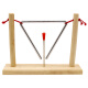 Xingbeixiang triangle musical instrument children's elementary school students kindergarten professional percussion instrument Orff triangle bell thickened triangle 6 inches (side length 15cm)