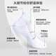 Victoria Traveller Marathon Socken Drei-Pair-Frühlings- und Sommersocken Männer und Frauen Basketball Sportsocken Atmungsfreie Kleidung-resistente Bootsocken laufen Anti-Delete-Socken