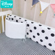 Disney baby cot bed soft enclosure cloth one-piece cotton splicing bed baby bed linen can be detachable, washable, collision-proof customization Gray Crown (available on both sides) Length 240 high 30cm