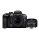 佳能r10 微单相机 APS-C画幅 家用旅行 EOS R10 vlog数码照相机4K轻量小型 R10+18-150+RF50 F1.8双镜头套装 套餐一【含基础配件 再送699元大礼包】