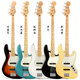 Fender Fender Electric Bass-Gitarrist Mofen Jazz Bass P Bass Anfänger Advanced Male und Weibchen-Studenten J-Typ [9902-534] Creme Gelb