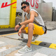 Huili men's shoes canvas shoes men's 2025 spring new casual sports shoes men's light breathable shoes men's light blue 41