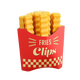 CTRLEND French Fries Sealing Clip Cute Cartoon Magnetic Fridge Snack Bag Moisture-Preserving Food Seasoning Sealing Clip French Fries Clip Refrigerator Magnet 12