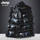 
JEEP SPIRIT vest men's cotton jacket vest men's autumn and winter vest casual thickened warm vest men's cotton jacket outdoor windproof jacket 683 blue L