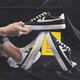 
Huili men's shoes thin canvas shoes men's spring new trendy versatile casual sneakers low top breathable student shoes black 40