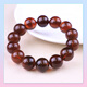 Ancient genuine amber containing paclitaxel natural Burmese amber violet bracelet collection 100 10mm+