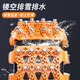 Yu Zhuoxiang es adecuado para Dongfeng Peugeot 301 308 408 508 3008 4008 5008 Automobile Tire anti-Cadena antideslizante de 10 piezas [Amarillo] Herramienta de instalación + bolsa de almacenamiento