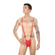 Men's sexy underwear leaking breast bra women's extremely dirty temptation underwear Gay gay sm white sexy underwear men's thong underwear boys' sexy underwear sexy underwear sexy temptation shame see-through bondage one-piece bed I passion shirt for men