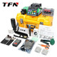 TFN Faser-Spleißmaschine Fate M3 Touchscreen Hot Schmelzmaschinenfaser Schmelzmaschine Vollautomatisch 50 km Hauptlinie Drei-in-Eins-Fixture-Trunk-Maschine M3 Faser Spleißmaschine Fremde (optionale englische, französische, japanische, russische, koreanische und thailändische Sprachen)