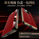 IM-CHEN [Strong Magnetic Flip | Smart Window] Suitable for Huawei x5 Mobile Case mateX5 Collector's Edition x3 Folding Screen Protection Case Ultra-thin Lens All-inclusive Business Style-Ruihong