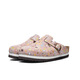 Au/Mu Spring и Summer Baotou Birkenstock Shoes Женская пробка с толстыми мультипликационными граффити