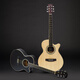 Acacia Bird Guitar Folk Guitar 40 Inch Beginners Beginner Guitar Matte Wood Color
