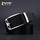 Woodpecker Belt Men's Genuine Leather Pin Buckle Belt Simple Business Casual Versatile Youth Korean Style Cow Leather Trouser Belt Genuine