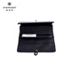 Sheridan Sheraton Kartenbeutel, modische Top-Layer-Kowide, lange Multi-Karten-Gutschein-Brieftasche, große Kapazitätsmodik-Clip-Kartenabdeckung, Blau